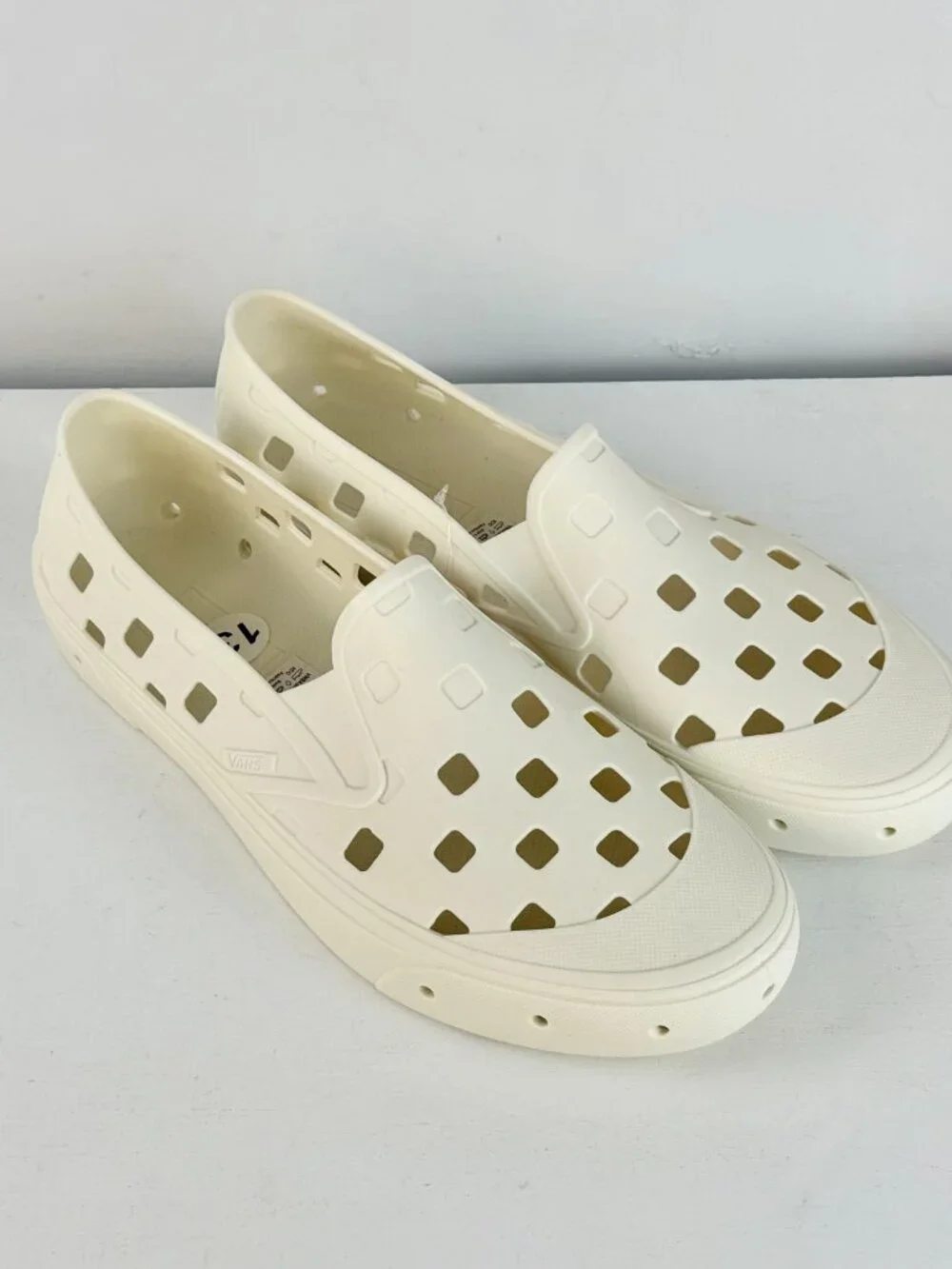 M13 W14.5 Vans Slip-On Mule TRK Water Shoes - Marshmallow